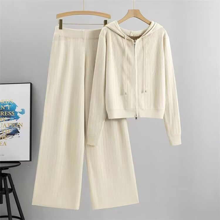 Western Style Fried Street Leisure Fashionable Knitted Suit